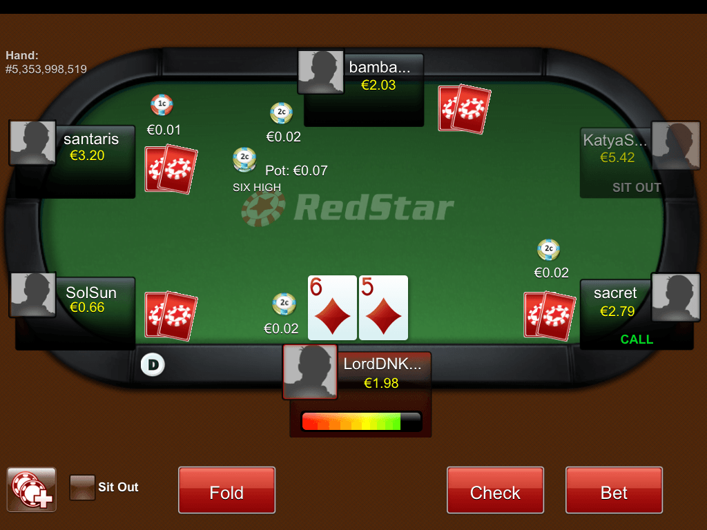 игра на деньги redstar покер